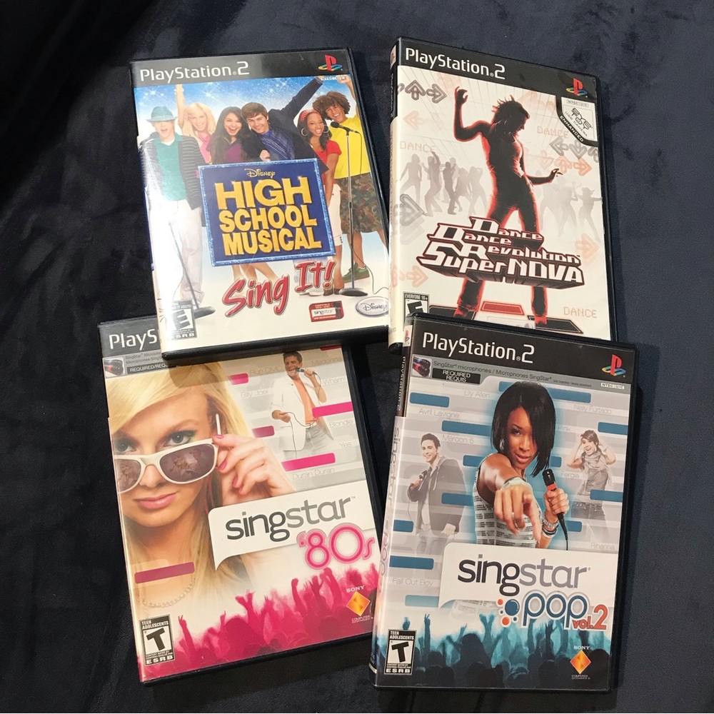PS2 Games bundle of 4.